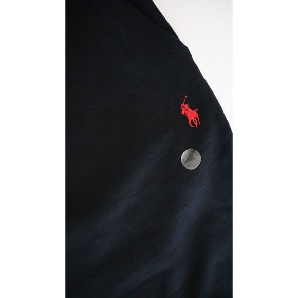 Polo Ralph Lauren Men’s Sz 2XL Black Classic Fleece Drawstring Jogger Pants $138 - Picture 3 of 9